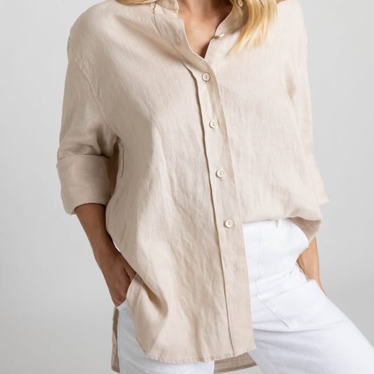 Miss Jane Long Sleeve Shirt Natural