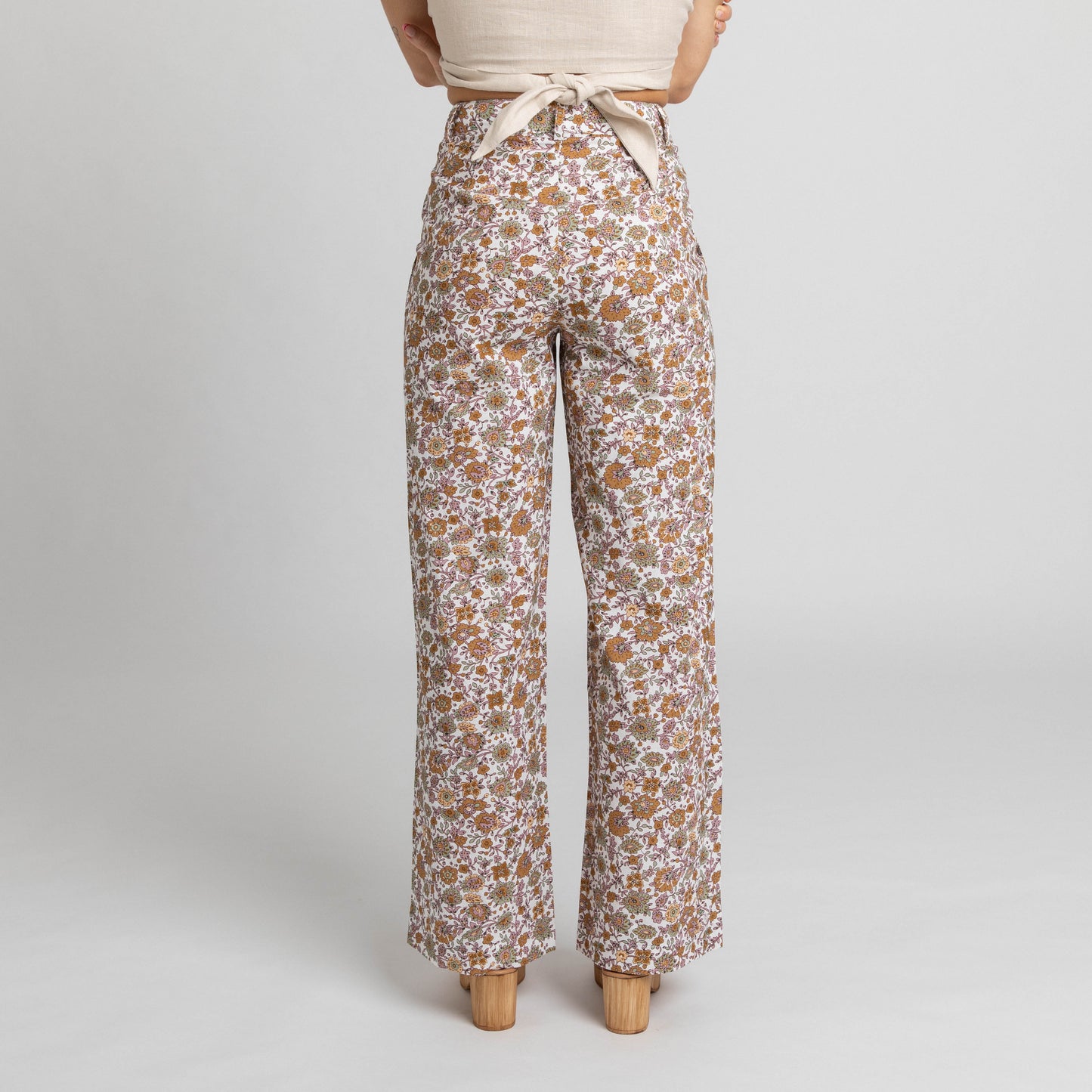 Miss Jane Wide Leg Pants Boho Floral