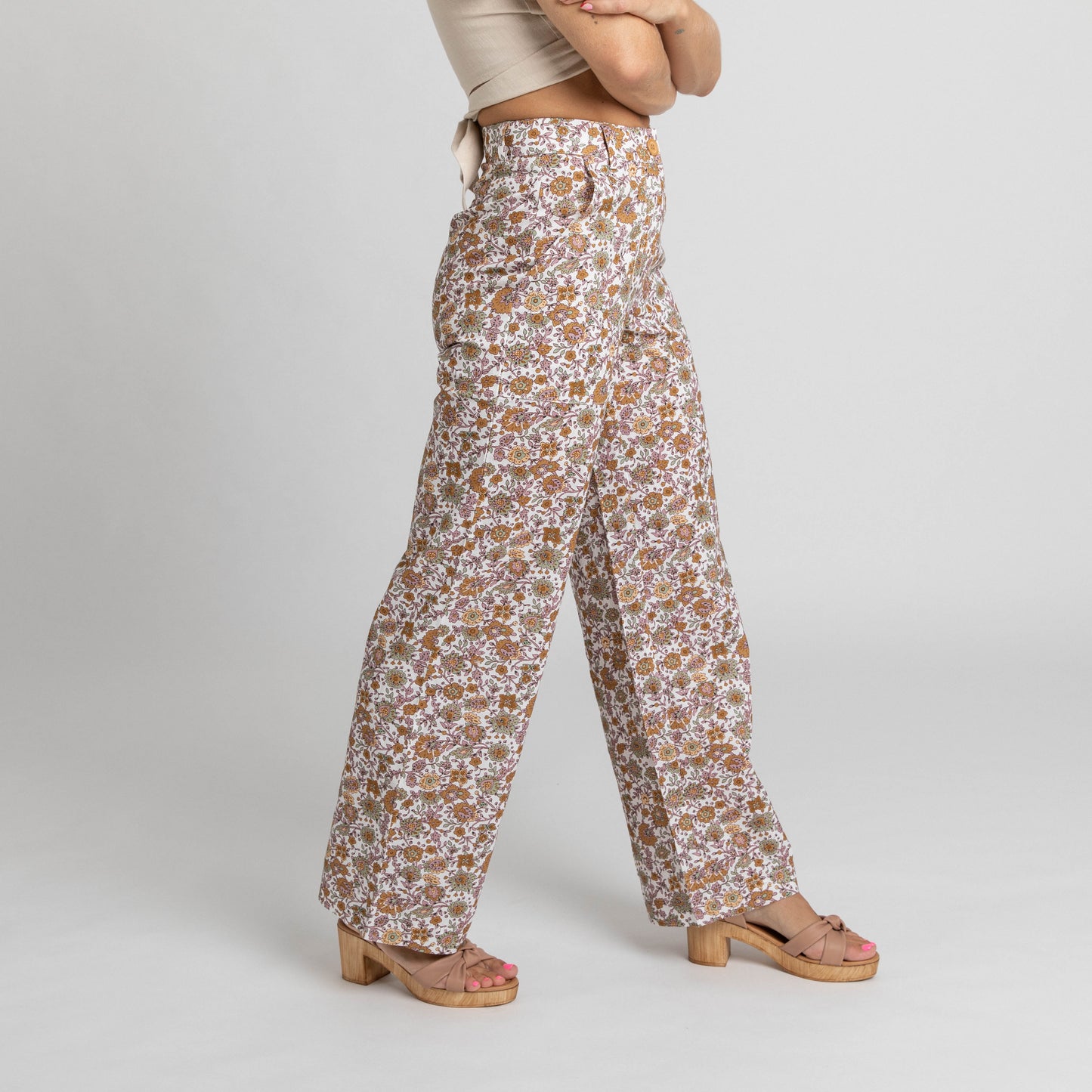Miss Jane Wide Leg Pants Boho Floral