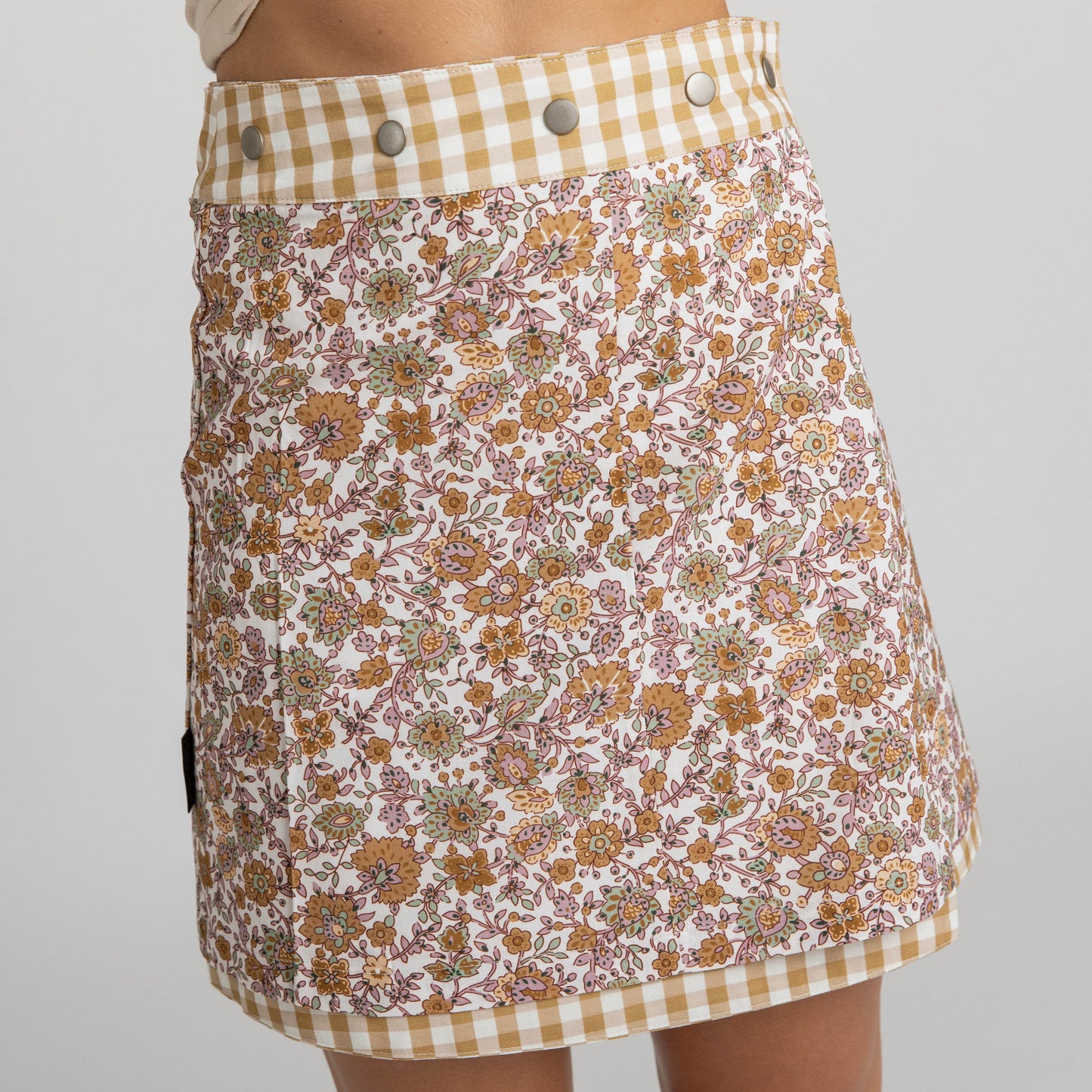 Miss Jane Skirt Boho Gingham