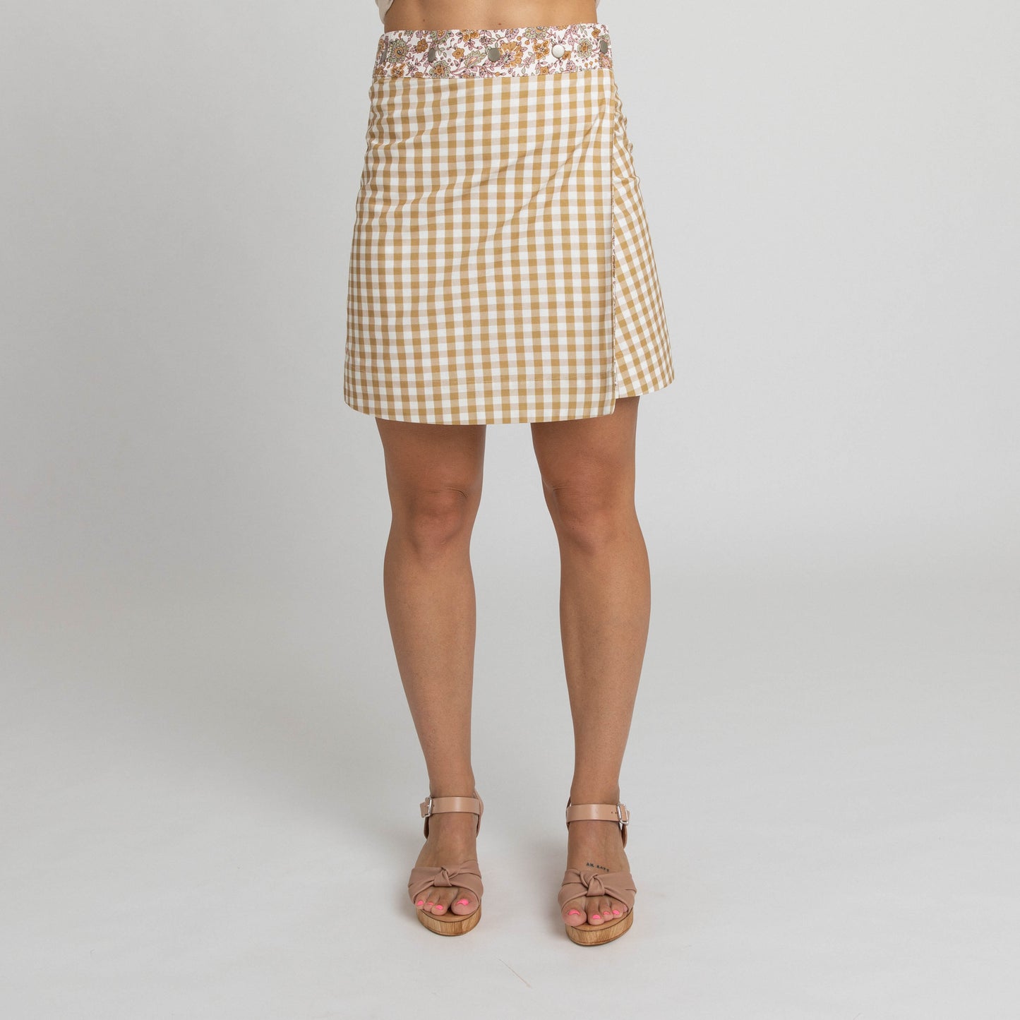 Miss Jane Skirt Boho Gingham