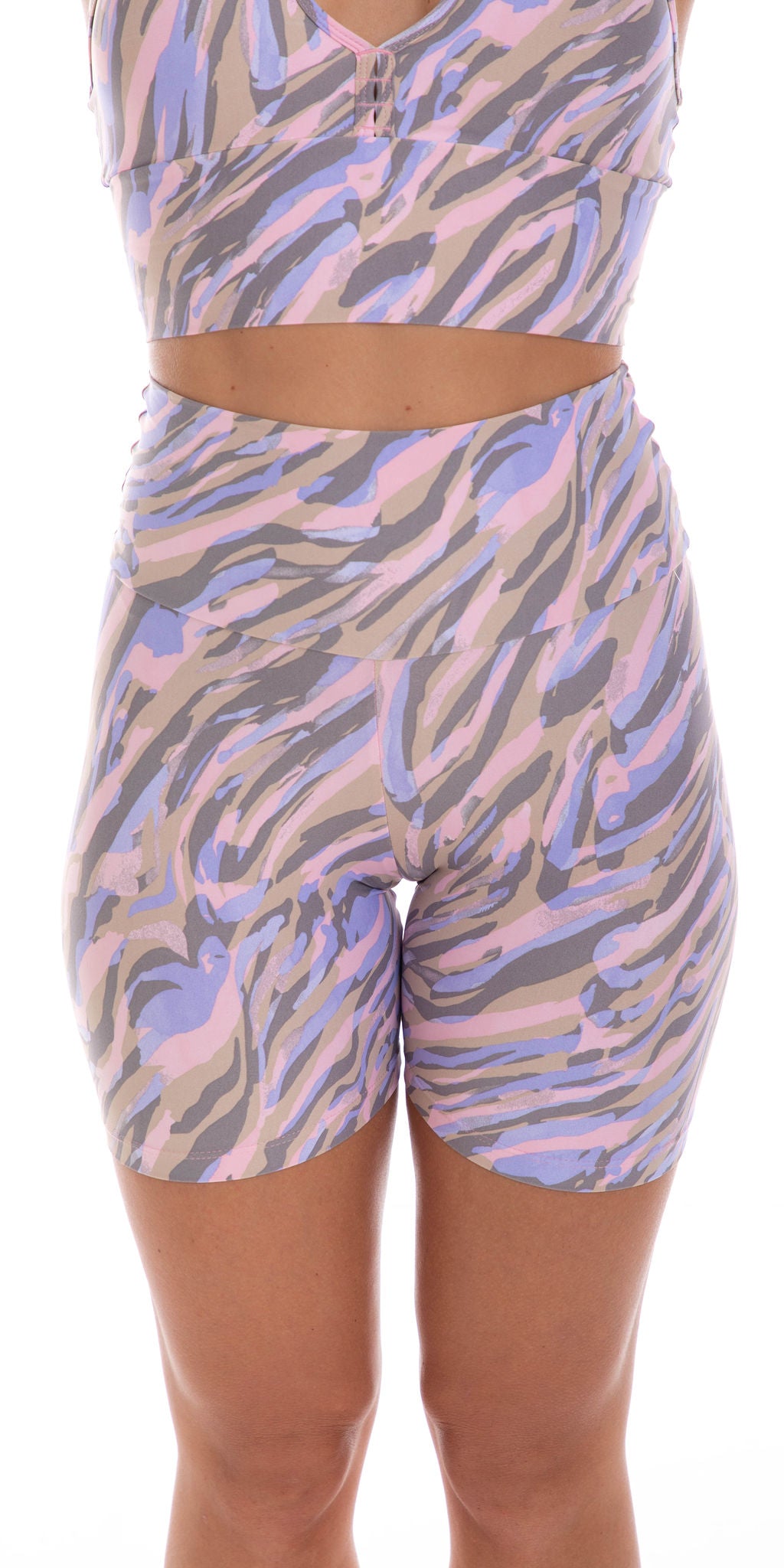 Safari Eco Scrunch Midi Shorts