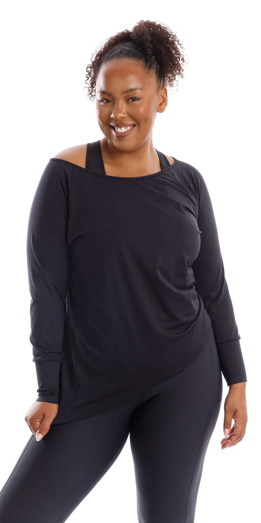 Off the Shoulder + Capri Bundle - $129