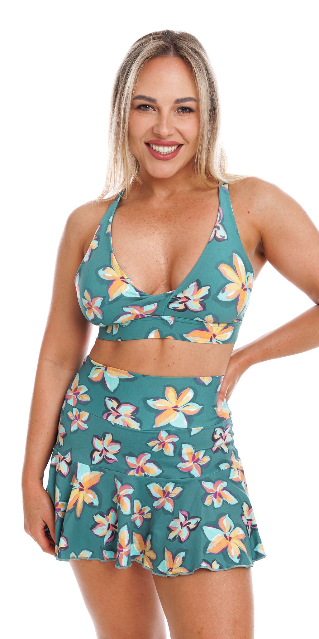 Evergreen Eco Diamond Back Bra