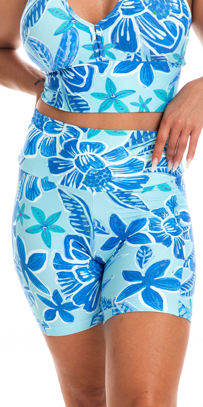 Paradiso Eco Midi Shorts with Pockets