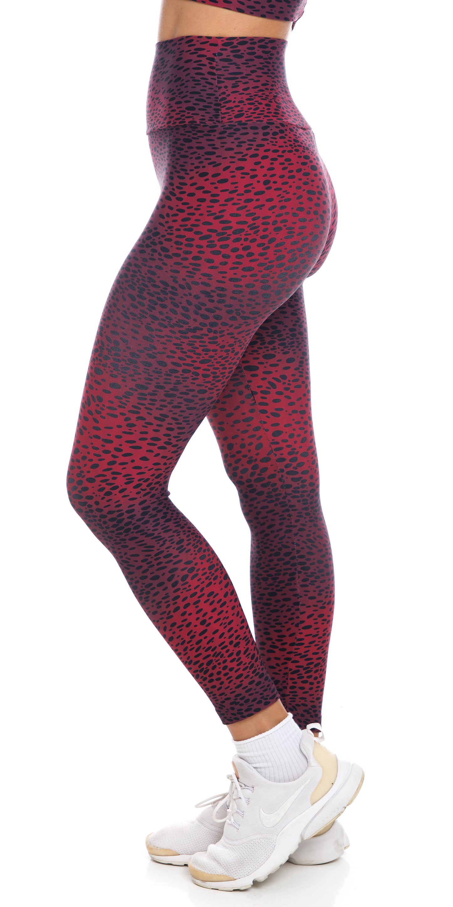 Merlot Eco Ultra High Waist 7/8 Leggings