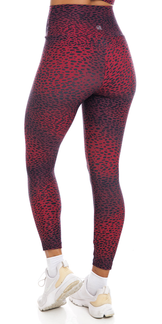 Merlot Eco Ultra High Waist 7/8 Leggings