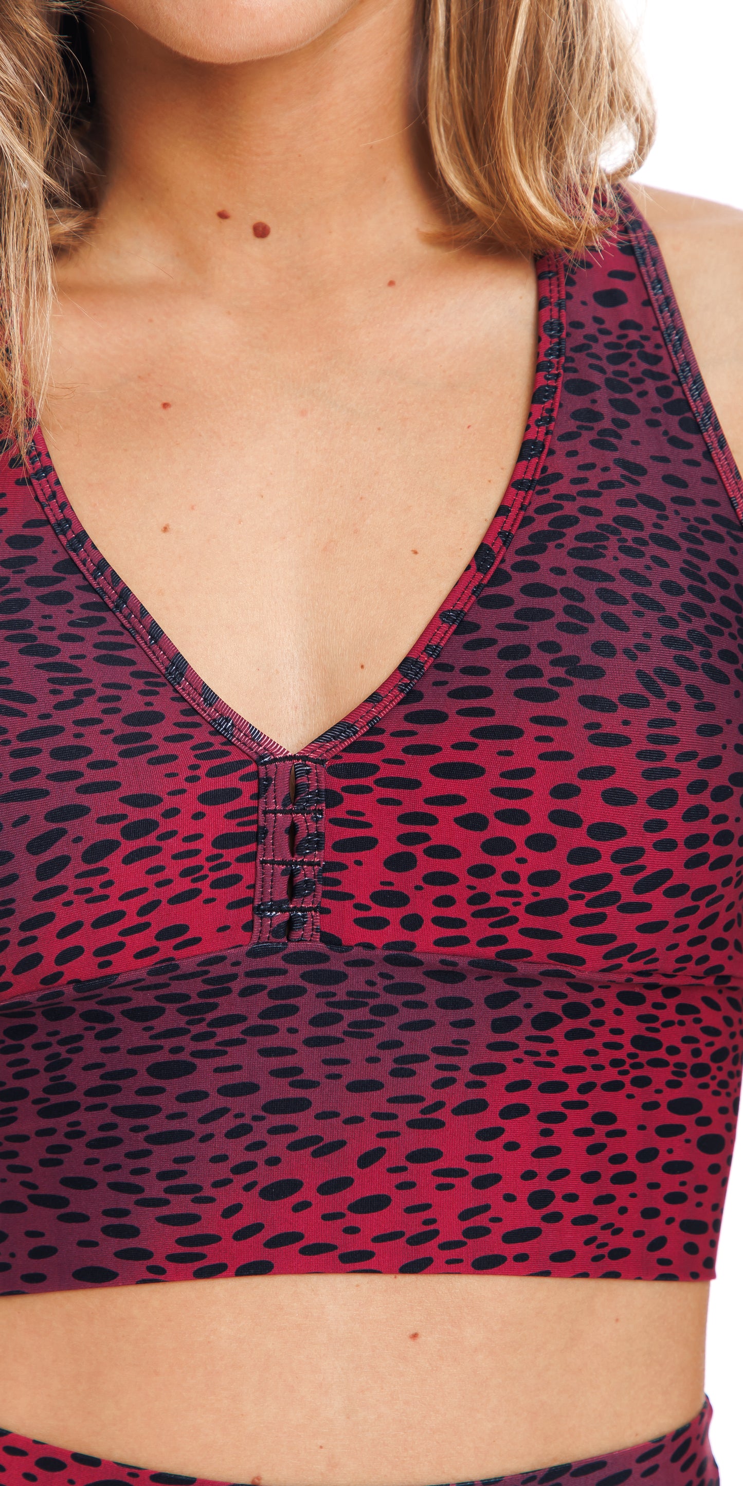 Merlot Eco Racer Back Bra