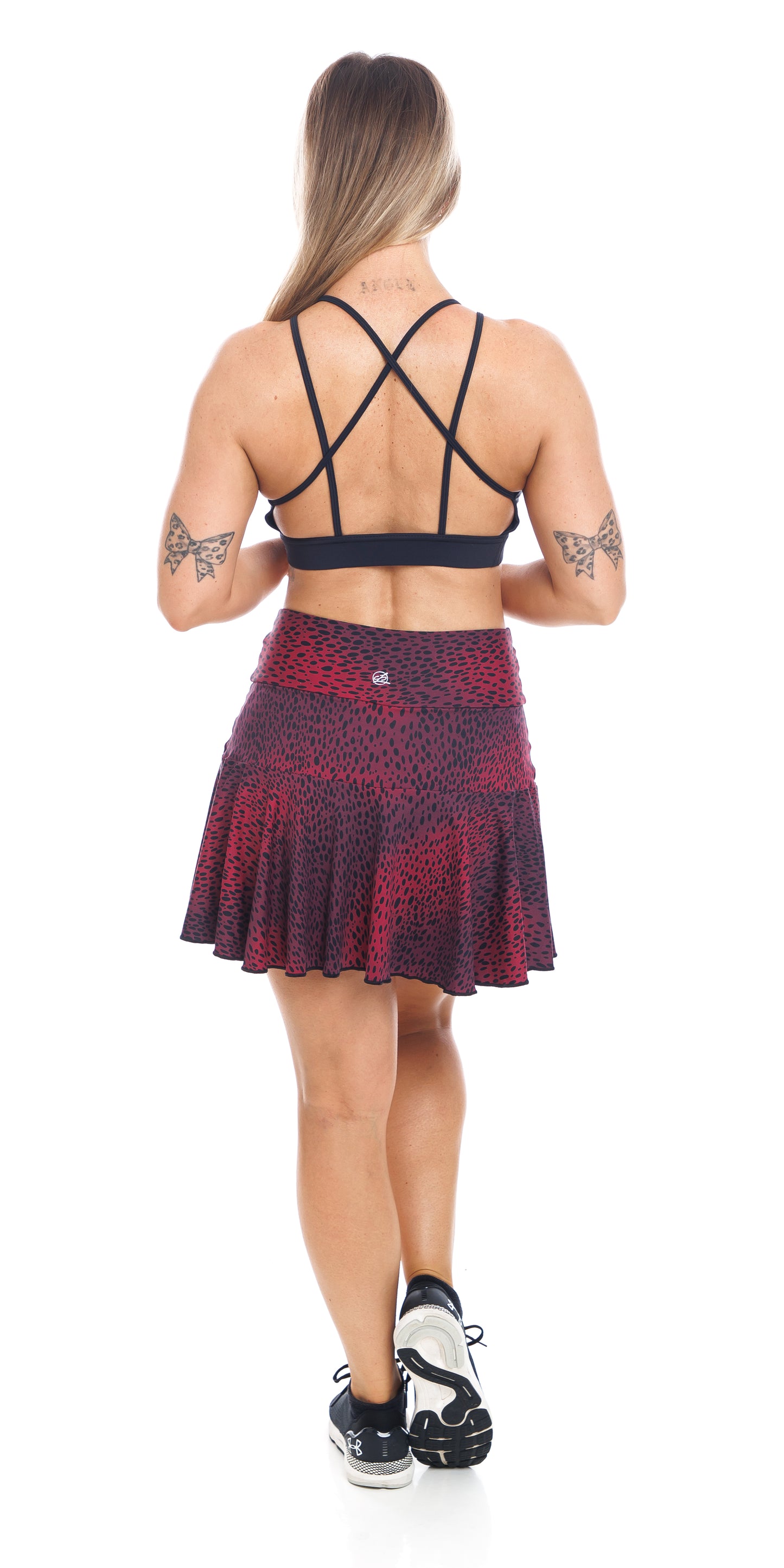 Merlot Eco Long Skort with Pockets