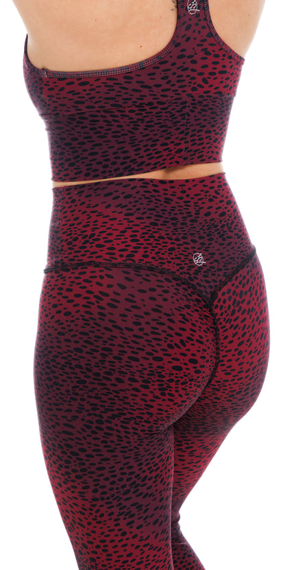 Merlot Eco Sculpt Ultra High Waist 7/8 Leggings