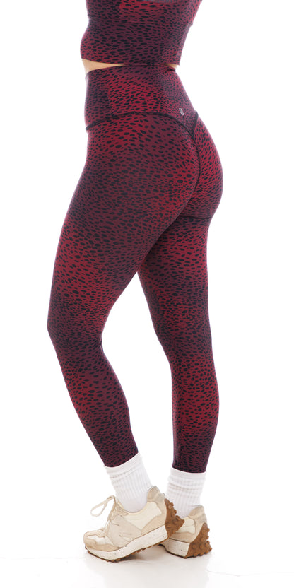 Merlot Eco Sculpt Ultra High Waist 7/8 Leggings