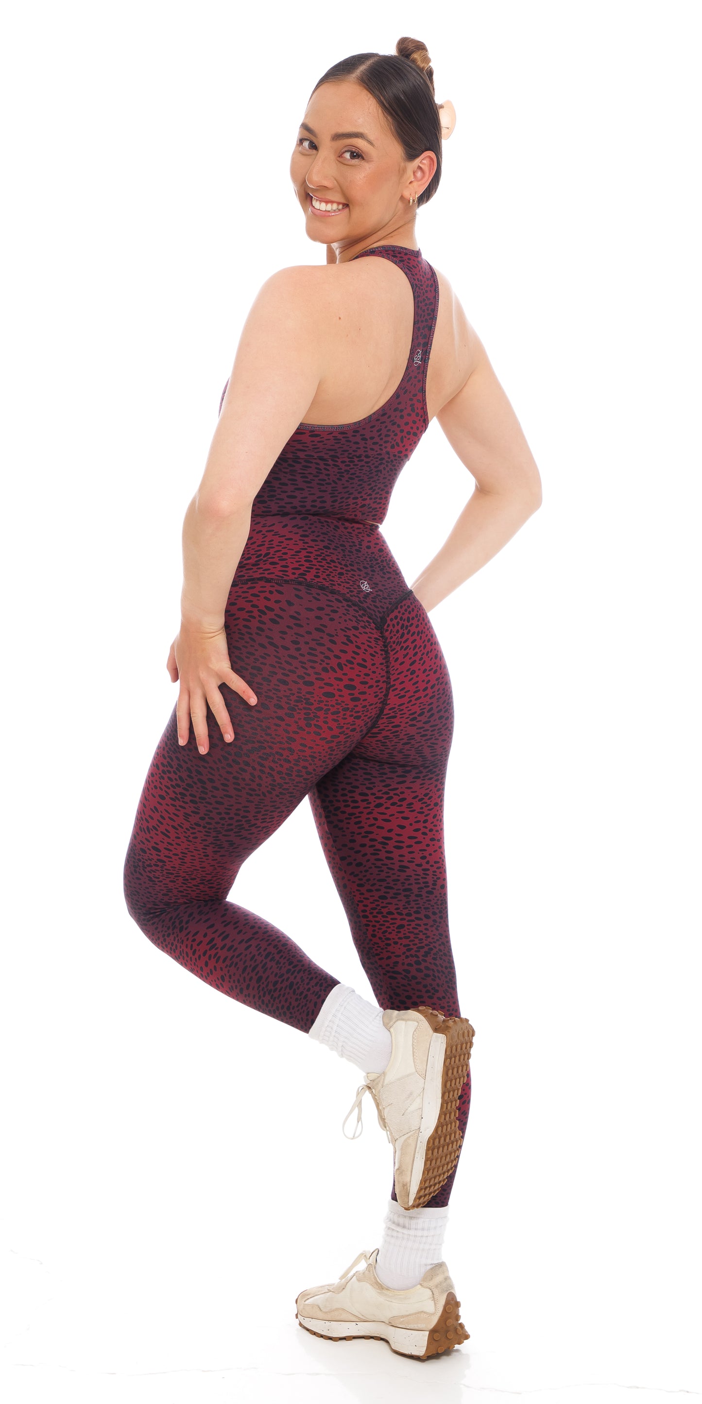Merlot Eco Sculpt Ultra High Waist 7/8 Leggings