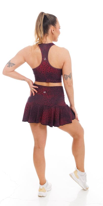 Merlot Eco Skort with Pockets