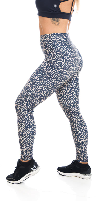 Midnight Leopard Eco Ultra High Waist Leggings with Pockets