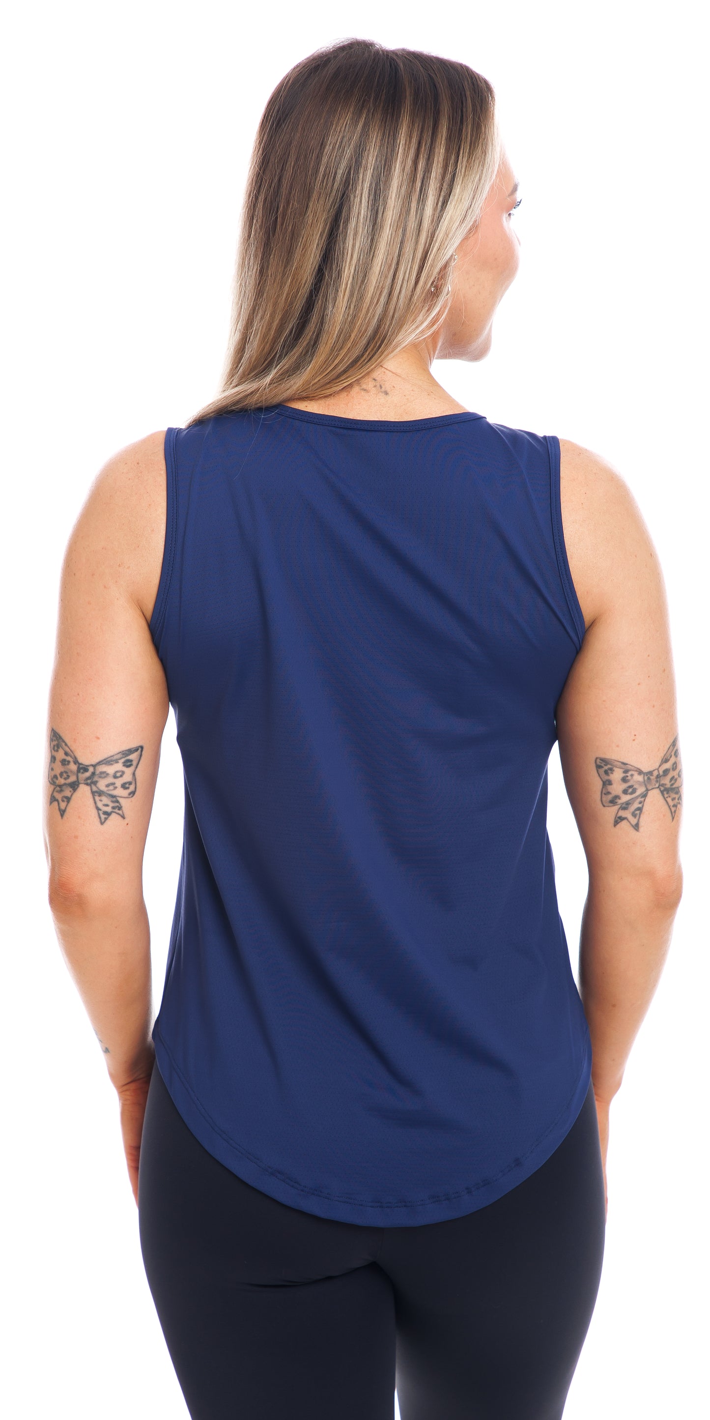 Navy Palm Beach Tank 2.0