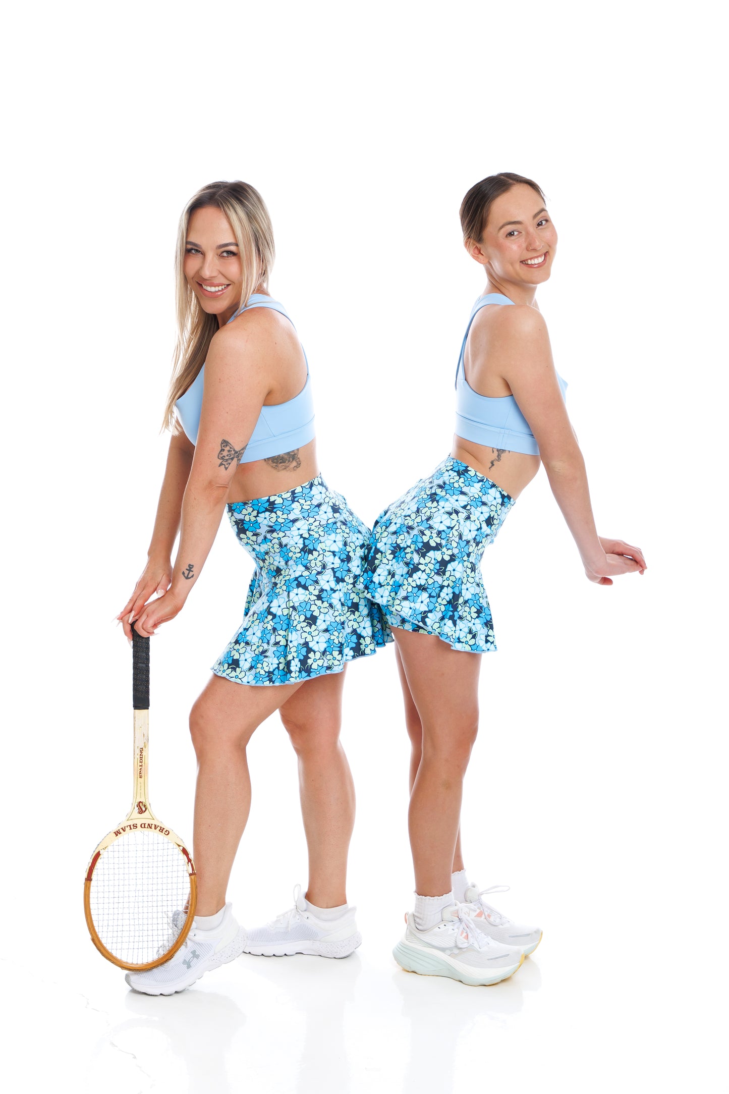 Ocean Bloom Skort with Pockets