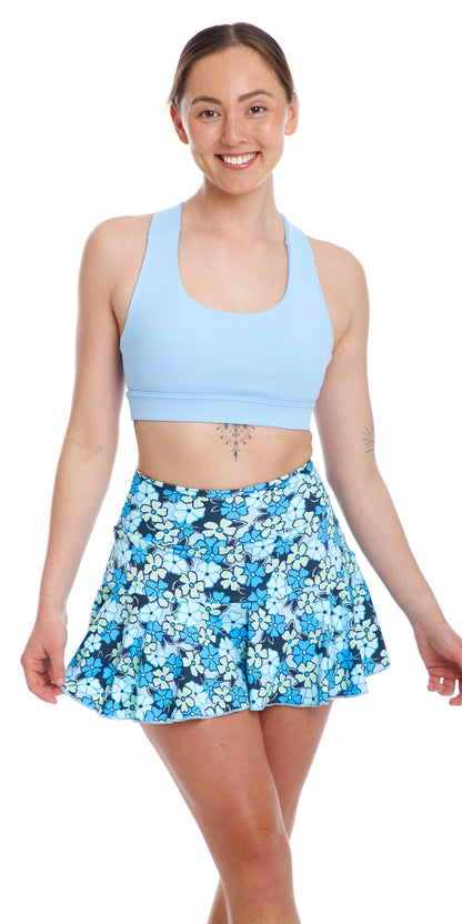 Ocean Bloom Skort with Pockets