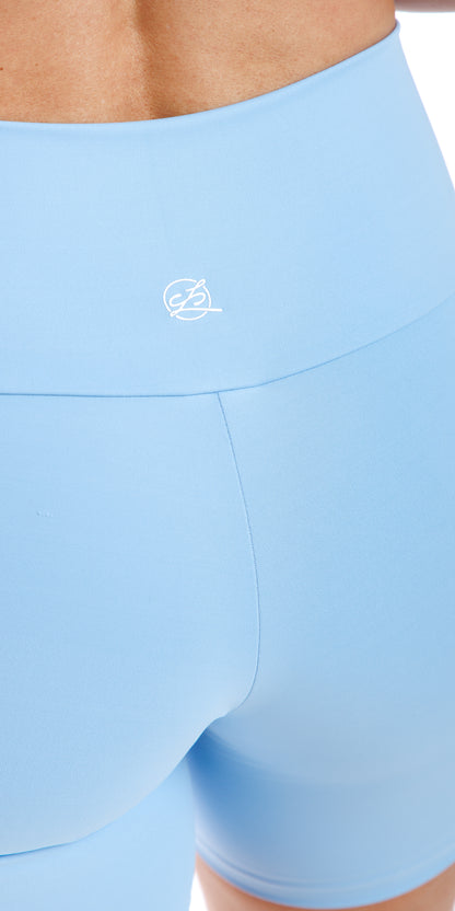 Seafoam Body Luxe Midi Shorts with Pockets