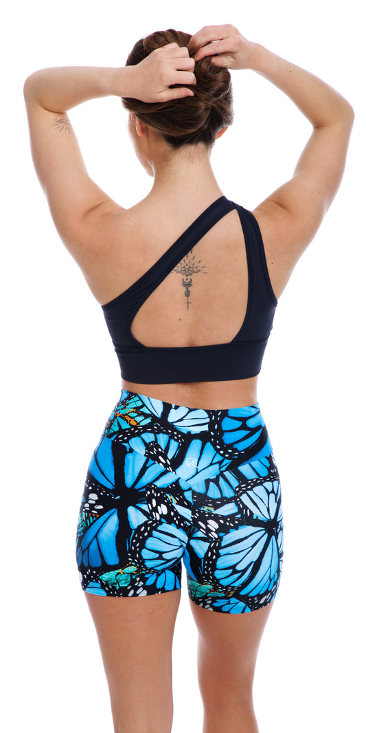 Butterfly Eco Seamless Crossover Midi Shorts