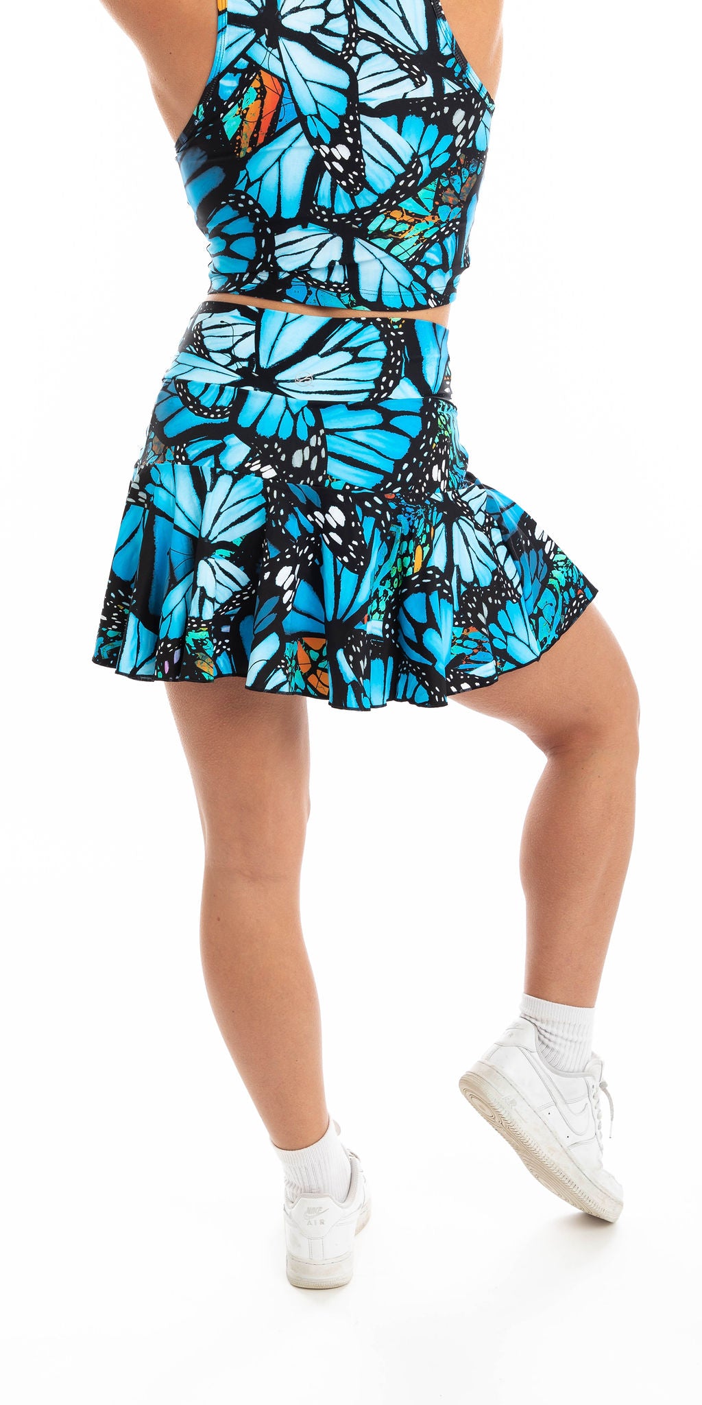 Butterfly Eco Long Skort with Pockets
